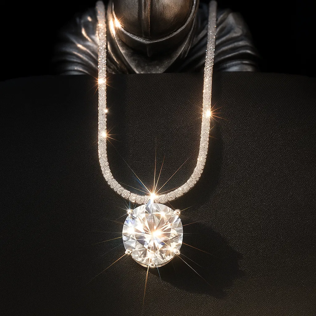 Timeless Round-Cut Necklace view 4